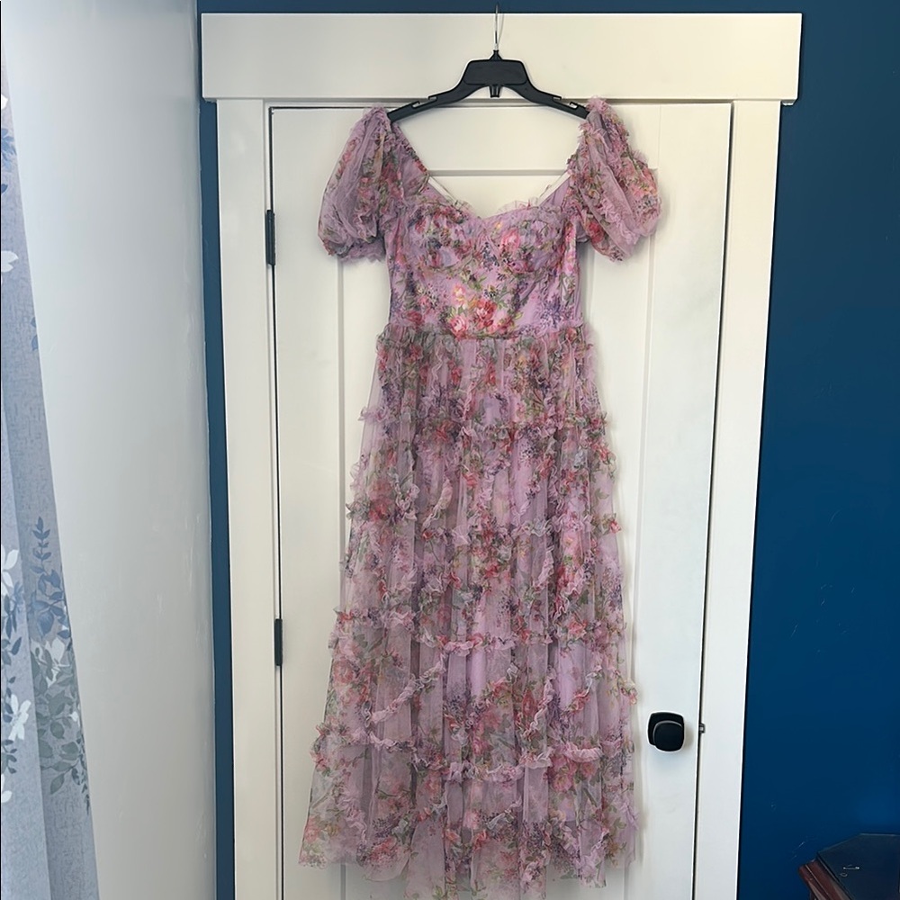 Floral Pink Dress